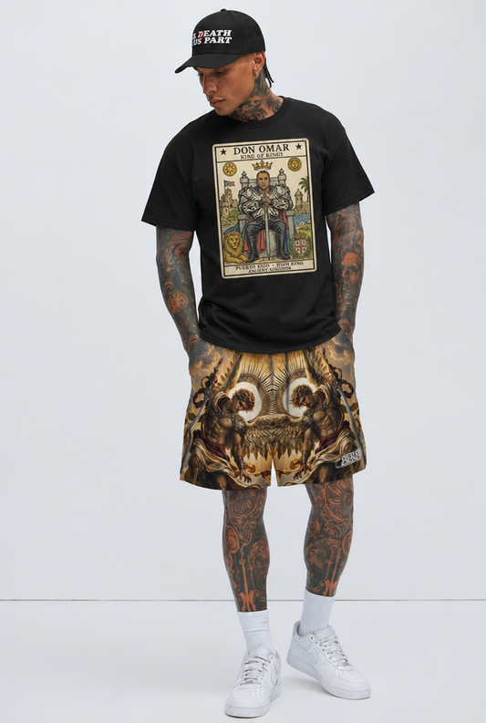 888 Dancing with Demonds Unisex mesh shorts