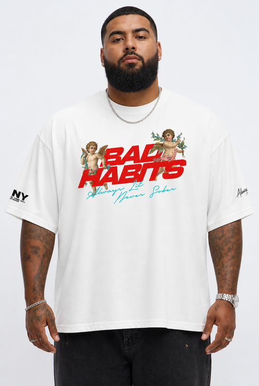 Camiseta unisex Malos Hábitos