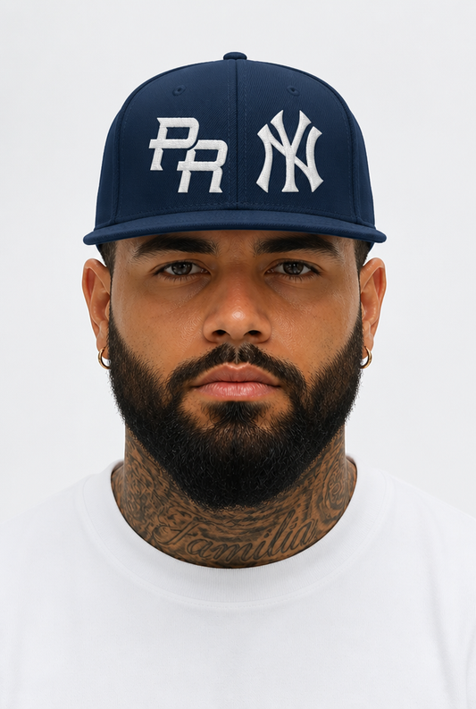 Puerto Rico & Yankees Snapback Hat
